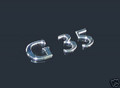 Infiniti G35 Emblem " G 35 "