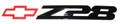 GM OEM Z28 Camaro emblem with bow tie