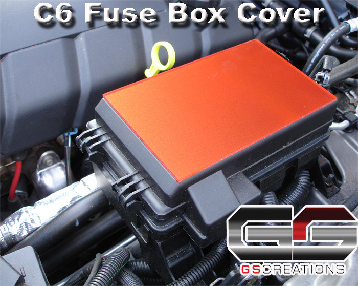 2005-2013 C6 Corvette Fuse Box Cover