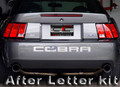 Mustang "COBRA" Rear Letter Kit
