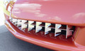 C6 Corvette Retro Style Polished Stainless Steel Grille Kit