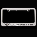 C5 Corvette Chrome License Plate Frame