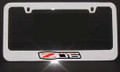 C6 Z06 Corvette Chrome License Plate Frame