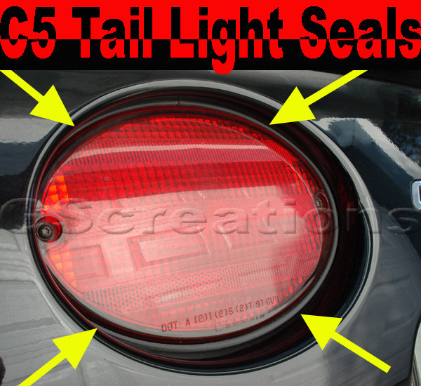 Vær stille peregrination Næsten C5 Corvette Tail light Seal Kit - GScreations