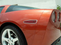 C6 Corvette 4-pc Stainless Side Marker Bezels