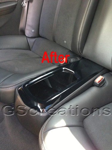 CTS & CTS-V Coupe Rear Cup Holder Cover - GScreations CTS & CTS-V Coupe Rear Cup Holder Cover - GScreations