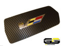Carbon Fiber Cadillac CTS & CTS-V Coupe Cup Holder Cover WITH Embedded V Emblem