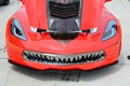 2014 C7 Corvette Stingray - Polished Stainless Steel Shark Tooth Grille