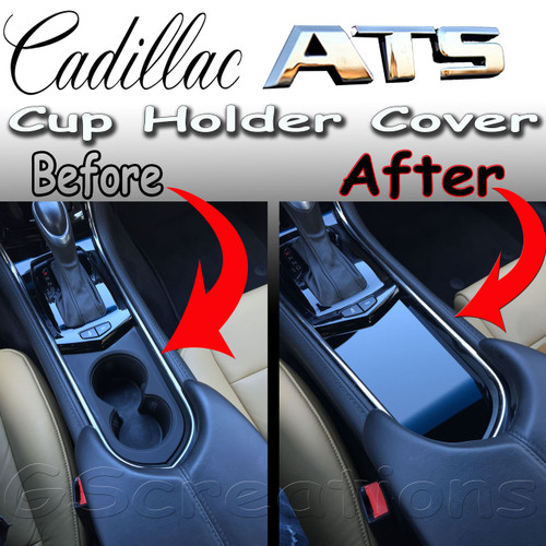 6Th Gen Camaro >> Cadillac ATS Front Cup Holder Cover - GScreations 6Th Gen Camaro >> Cadillac ATS Front Cup Holder Cover - GScreations