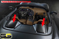 C7 Corvette Stingray Convertible Custom Painted Body Color Accent Trim Panels