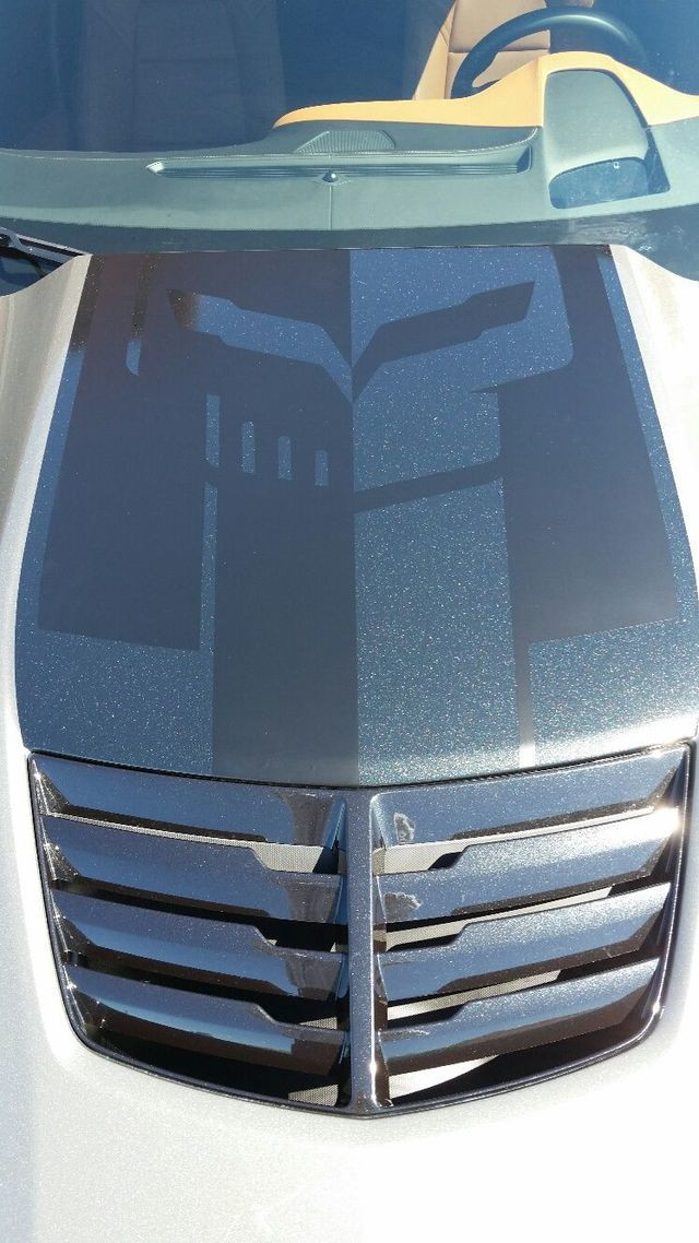 C7 Corvette Jake Logo Hood Decal (One Piece, Two Tone ... C7 Corvette Jake Logo Hood Decal (One Piece, Two Tone ...