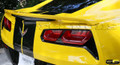C7 Corvette High Wing Spoiler -Velocity Yellow