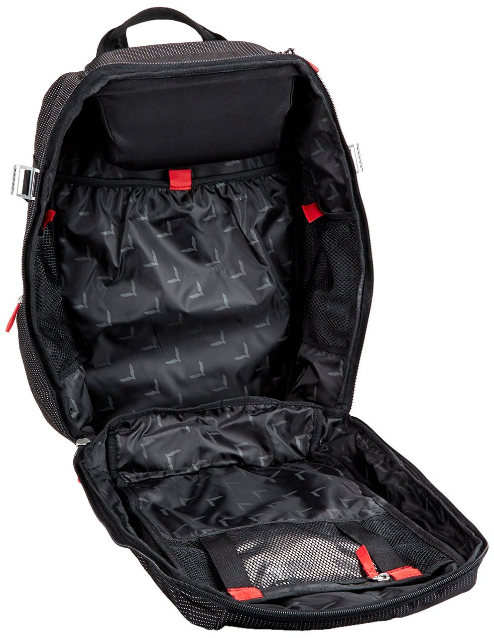 School Bag Adult Student Laptop Bag Backpackone Size C7-Corvette-Racing-Logo Backpack Shoulder Bag 