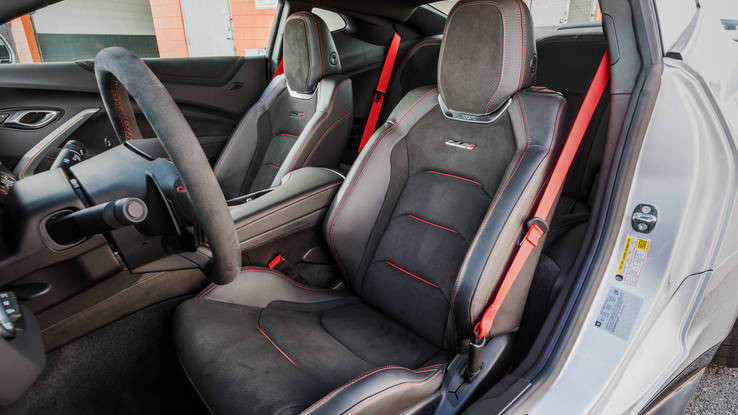 2016 Camaro Gen 6 Zl1 Red Seat Belt Kit
