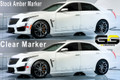 2016 2017 2018 2019  Cadillac CTS-V Side / Rear Bumper Markers 