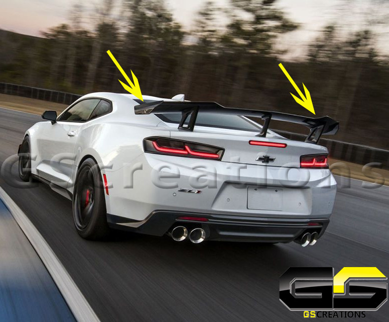 6th Gen Camaro Ss Zl1 1le High Rise Carbon Fiber Or Satin Black