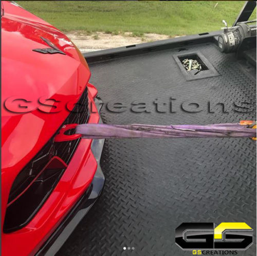 C7 Stingray / Z06 / ZR1 /Grand Sport Corvette Front Tow Hook GT4 Style -  GScreations