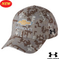CHEVROLET GOLD BOWTIE UNDER ARMOUR DIGI CAMO CURVED BILL Base Ball CAP HAT (Discontinued)