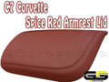C7 Stingray Z06 Grand Sport Corvette Spice Red Armrest Lid Leather