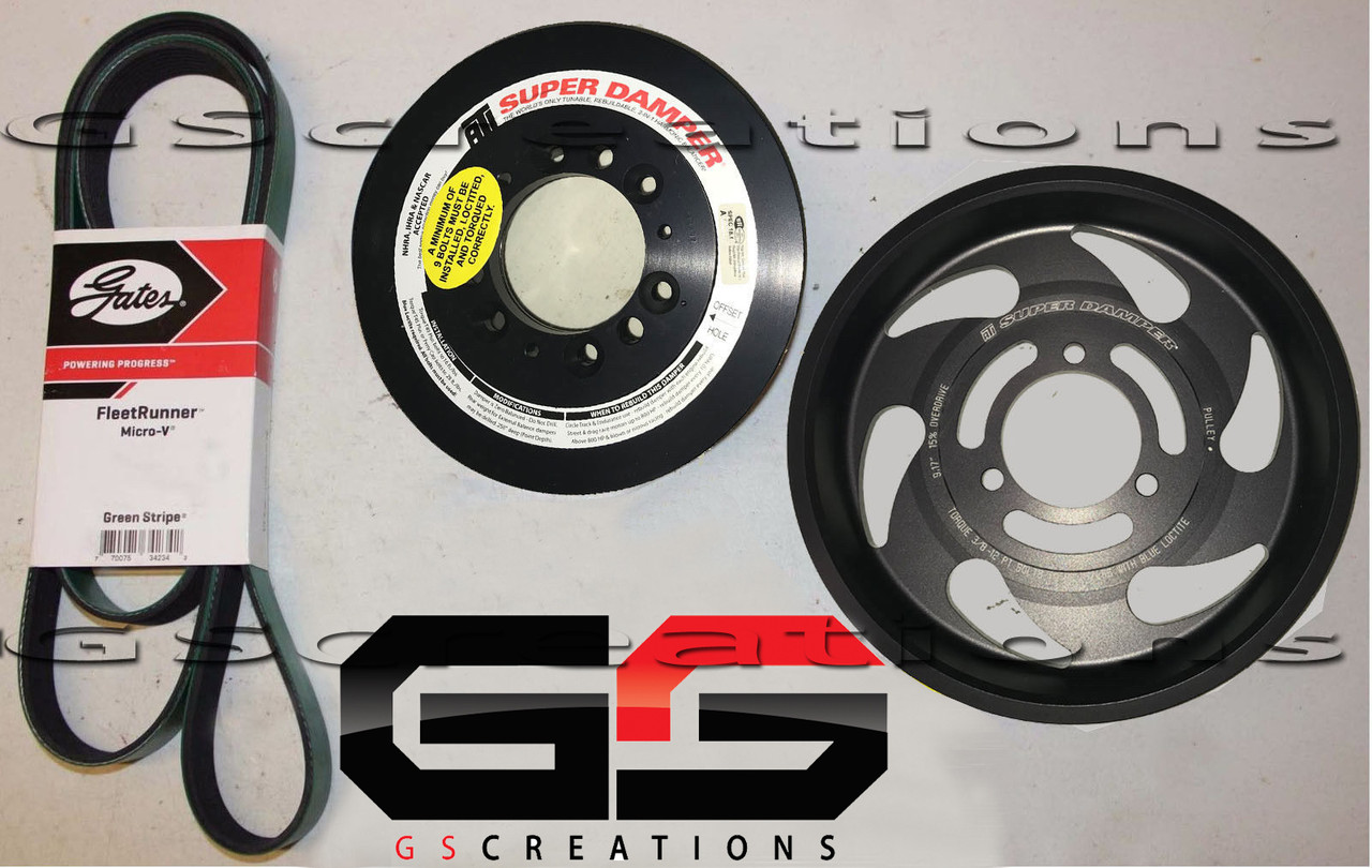 20162019 ZL1 Camaro LT4 Balancer and Lower Supercharger Pulley KIT