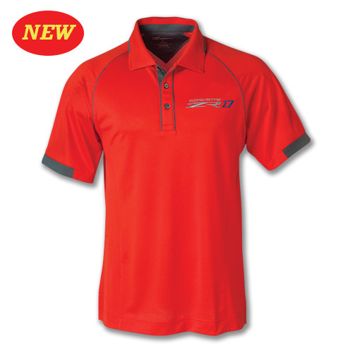 C7 corvette outlet polo shirt