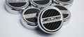 2015-2019 Chevrolet Corvette Z06 - 'Z06 SUPERCHARGED' Fluid Cap Cover Set | Carbon Fiberglass