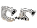 2020+ C8 Corvette AFE Twisted Steel 304 Stainless Steel Headers- Brushed Finish