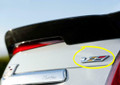 2016+ Cadillac CTS-V ATS-V "V" Emblem Name Plate
