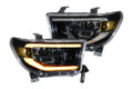 MORIMOTO XB LED HeadLights For 2007-2013 Toyota Tundra Pickup Truck AMBER DRL