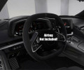  2020+ C8 Corvette Gray Stitching & Stripe Heated Suede Steering Wheel 