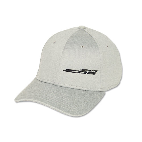 2023 Corvette Z06 Script Heathered Fitted Base Ball Cap Hat - GScreations