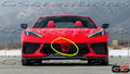 2020+ C8 Corvette Smooth Bumper Cover w/ Corvette Racing Jake Logo