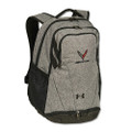 Under Armour Hustle Backpack with C8 Z06 Corvette Crossed-Flags Logo