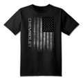 Chevrolet Distressed Usa Flag Tee T-Shirt