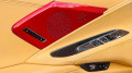 C8 Stingray Corvette  Carbon Fiber Speaker Overlays-RED