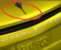 C8 Stingray Corvette OEM Rear Carbon Flash Stingray Emblem 