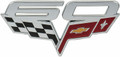 C6 Corvette 60th Anniversary Fender emblem 