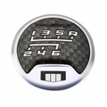Gen 6 Camaro Carbon Fiber & Silver Shift Knob CAP SS and ZL1 Models