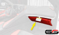 2020+ C8 Corvette Adrenaline Red Leather Glove Box w/ Trim Panel Filler