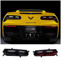 C8 Style SMOKED or RED Morimoto XB Tail Lights for the 2014-2019 C7 Corvette