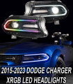 Morimoto XRGB LED Headlights For Dodge Charger 2015-2023