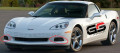 C6 Corvette Base Model Driving / Fog Light BLACK MESH Covers