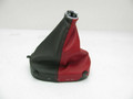 C6 Corvette Cobalt Red/ Ebony Two-Tone COLOR SHIFT BOOT