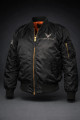 Military Style Flag Flight Jacket With 2020 C8 Corvette Flags Logo