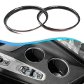 2026+ C8 Corvette Stingray E-Ray Z06 ZR1 Carbon Fiber Cup Holder Ring Trims