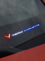 The Original C8 Corvette RGBW Team Corvette Windshield LED - Made in the USA!