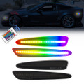 2005-2013 Chevrolet Corvette C6 RGB Smoke LED Side Marker Set