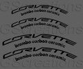 OEM Style C6 Corvette Z06 / Grand Sport Brembo  Brake Caliper Decals