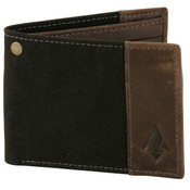 DamnDog Canvas & Leather Mens Billfold Wallet