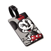 American Tourister Disney ID Luggage Tag Minnie Mickey Mouse